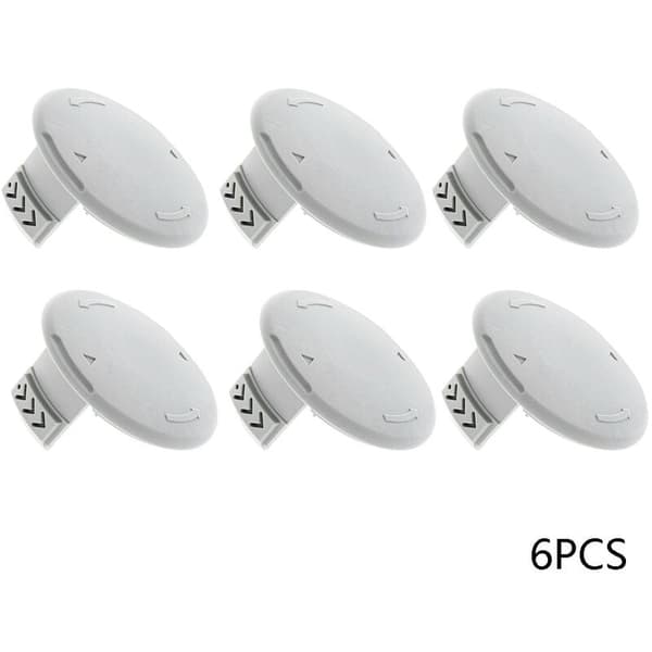 Erstatningsspolehette for Ryobi One batteridrevne gresstrimmere, 6-pakning