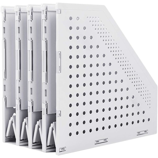 Böcker Fällbara Dokument Expandable Justerbar Hållare Bokstöd Bokhållare Bokhylla Skrivbord（ljusgrå） light gray