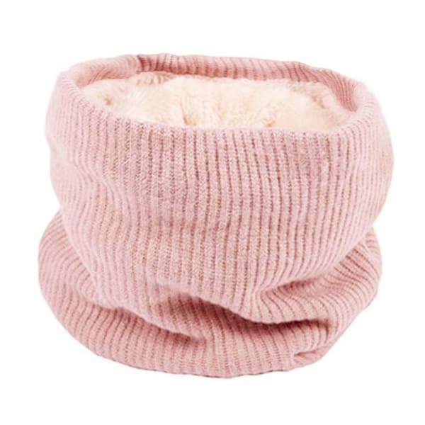 Pakke med 2 Unisex Skjerf Vinter Loop Strikket Skjerf Rørskjerf