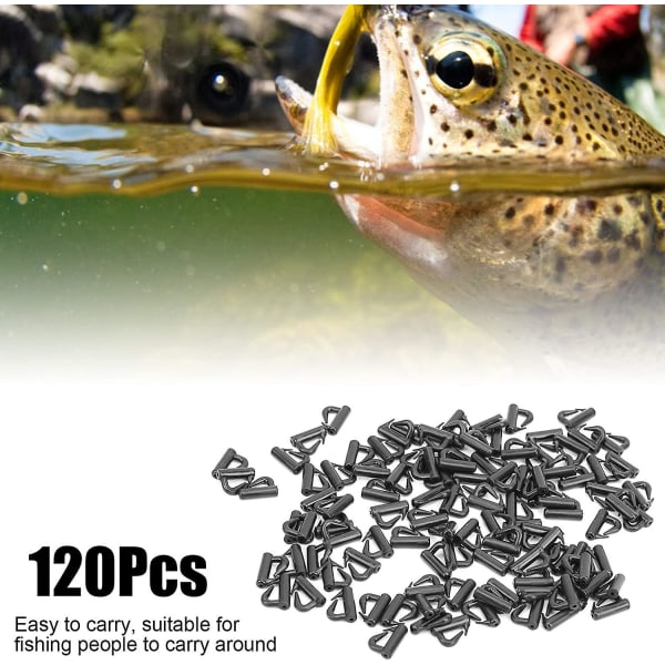120 st Clevis Spinner Snaps, Claw-Style Rotating Snap Quick Change Spinner