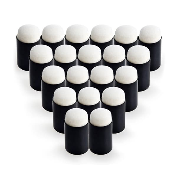 20 stk. fingersvamper for DIY-maling, tegning og kortlaging