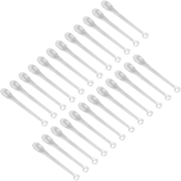 24 stk. juleistapper 10 cm akryl istapper julepynt