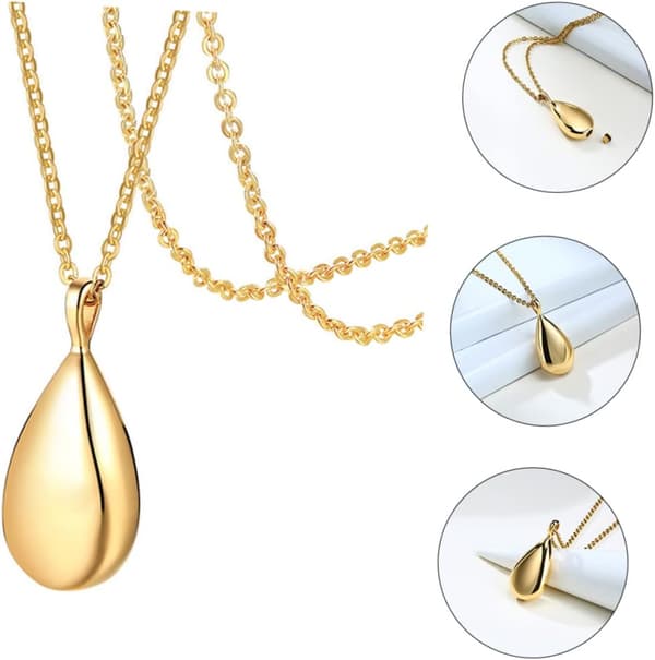 Parfymeanheng Diffuser Ash Drop Scent Eterisk Aromaterapi Morsdagsgave (gull) Gold