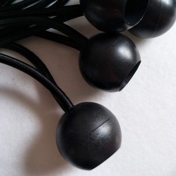 Latex Ball Head Bungee Cord 6 tum Utomhus Fast Tält Bungee Cord 50 stycken