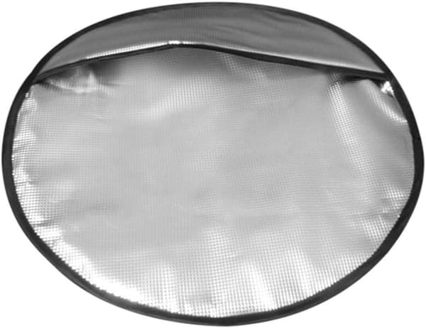 Rattskydd, 44 cm bilskydd mot värme, aluminiumfolie, hopfällbart rattskydd