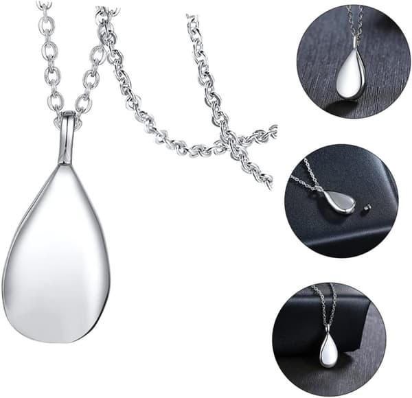 Parfymeanheng Diffuser Ask Dråpe Duft Eterisk Aromaterapi Morsdagsgave (sølv) Silver