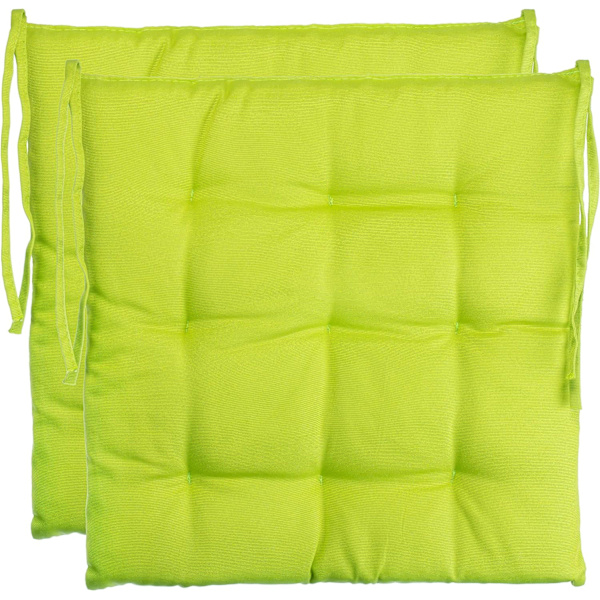 NineClouds trädgårdsstolsdynor/polyester trädgårdssitsdyna (4 stycken, grön) Green