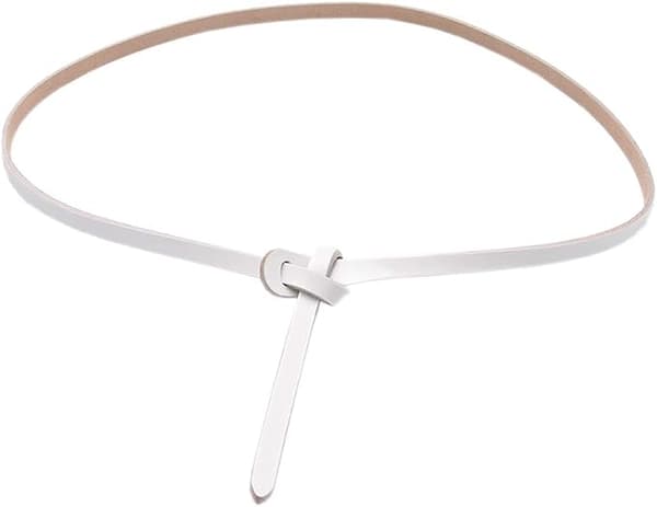 Dam bälte spännlöst elastiskt midjebälte osynlig stretch utan spänne midjeband（vit） White