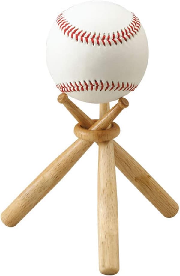 1 PAKKE Baseballstativholder Tre baseball Base Ball Stativ Displayholder