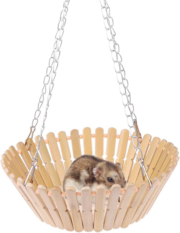 Hamsterhengekøye, tilbehør til kjæledyrfuglbur, lite dyr