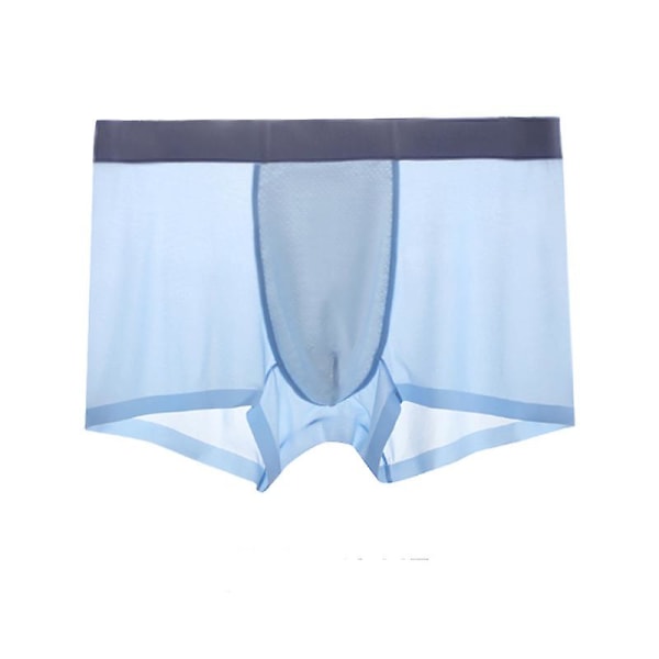 Herrunderkläder Is Silke Icke-märkning Antibakteriell Gren Andas Mesh Boxershorts (XXL) xxl