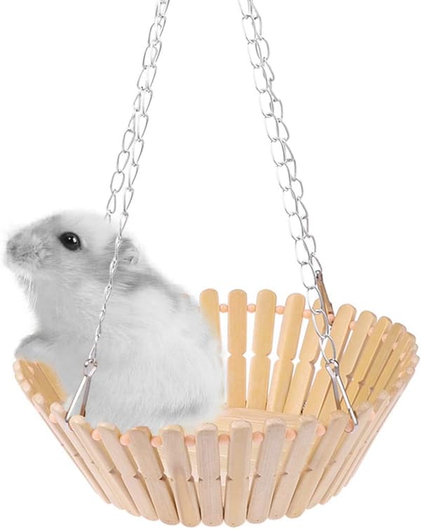 Hamsterhängmatta, husdjursfågel papegojburtillbehör smådjur