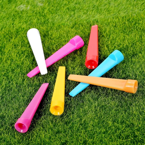 Golf Tee, Plastik 2-3/4\" 100 Stykker 70mm Flad Tee Golf Træningstilbehør