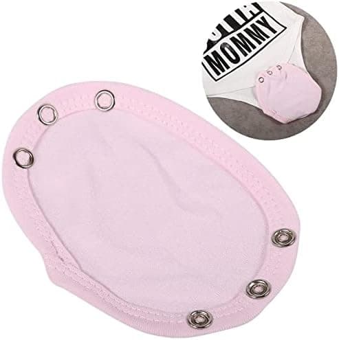 Baby Jumpsuit Utvidet Bomull Dobbeltlags Romper (Rosa) 1 stk