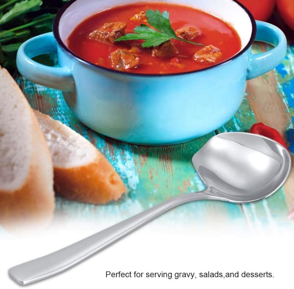 19 cm, scoop, daglig line sauceske, sauceske i rustfrit stål