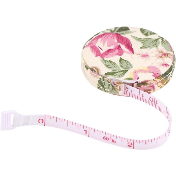 1 st måttband, hopfällbart måttband för tygsömnad skräddare tyg（Rose） color 2