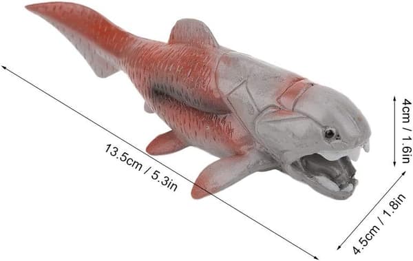 Dunkleosteus Figur Simulation Juratidens Gamle Dyr Forhistorisk Havdyr Model