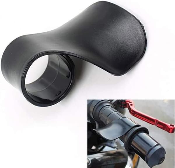 Erstatning for E-Bike Moto Scooter Universal Cruise Control Gas Support Håndledskrampeklips (Sort)