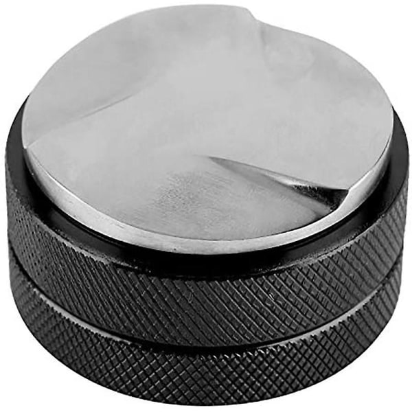Kaffedistributör Rostfritt stål Smart 58 mm bas med tre vinklade sluttningar (svart)