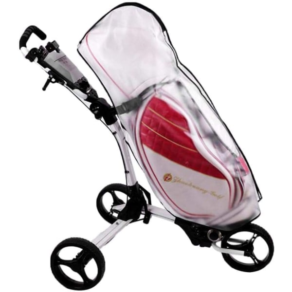 Golfbag Cover, Transparent Golfbag Dammskydd Vattentät Dammtät Golfbag