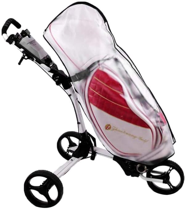 Golfbägin pölysuoja läpinäkyvä golfbägi golfin vedenpitävä suojus