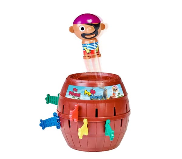 Barnlek \"Pop Up Pirate\", Spel för familjen, pop up-spel