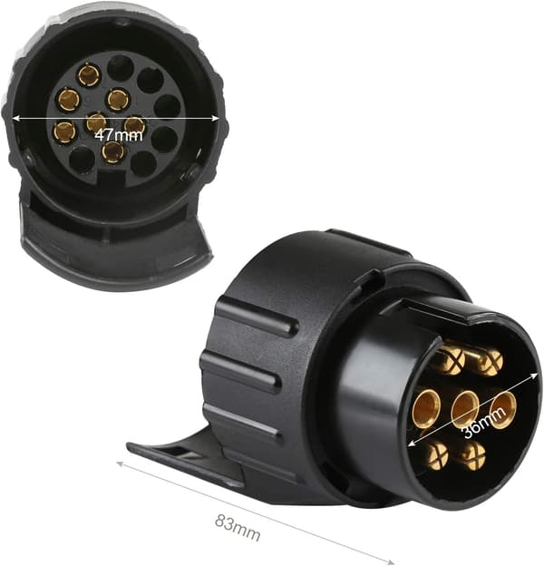 Adapter Tilhenger 7 til 13 Pin for Bilhenger