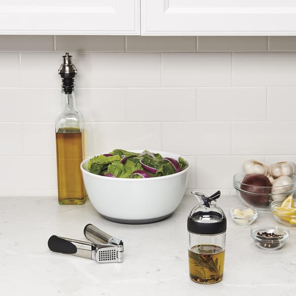Good Grips Lille Salatdressing Shaker - Grøn+Sort+Hvid, Lille