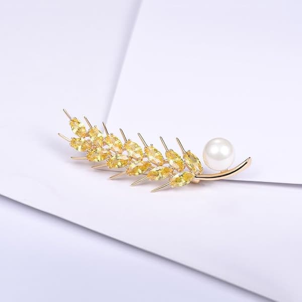 Kvinders elegante broche, søde dyrebroche til bryllupsfest, kontordame