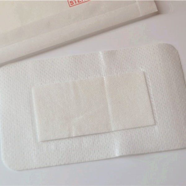 1-20X non-woven självhäftande sårförband Gaze Pad Bandage 6cm*10 white2 one-size 10pcs