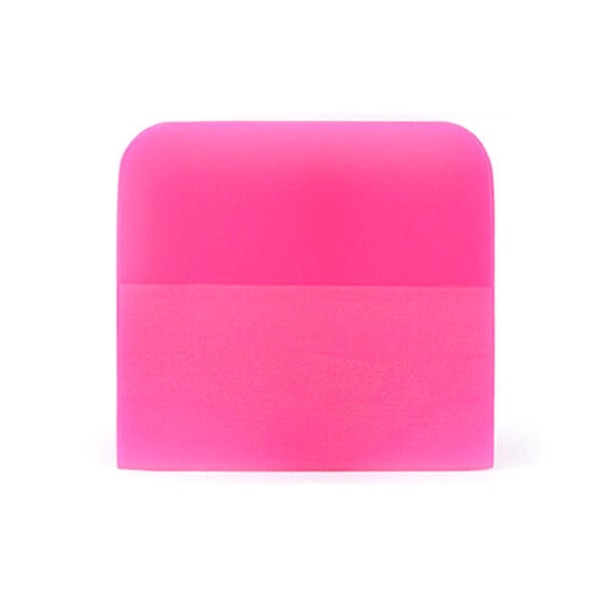 Soft Pink Rubber Scraper Automotive Filming Tools Scraper For Gl Multi-colorA 6.5cm*7.5cm