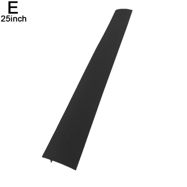 Kök Silikon Spis Bänk Gap-Cover Ugnsskydd Spilltätning S black 25 inches