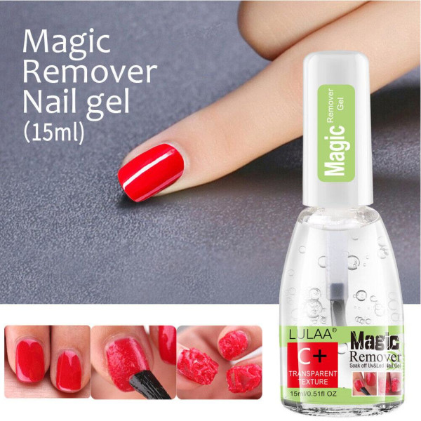 Burst Nagelgel Magic Remover Polish Soak Off GelCoat Cleaner Deg PVC boxed 1pcs