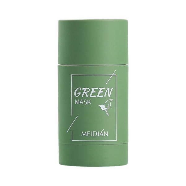 Solid Cleansing Mask Blackhead Deep Cleanse Green Tea Mask Moist