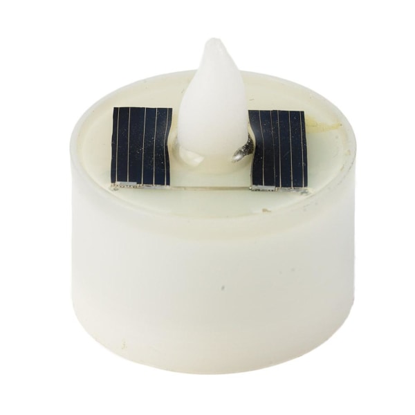 1/5 st Solar Jul Ljus Ljus LED Te Ljus Flimmer Warm white One-size