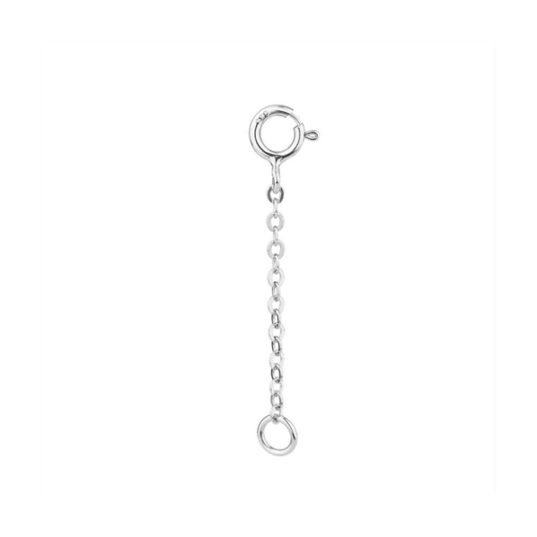 Halsbandsförlängare Slitstarkt Silver Halsband Armband Ankelband Exten sliver5 7cm