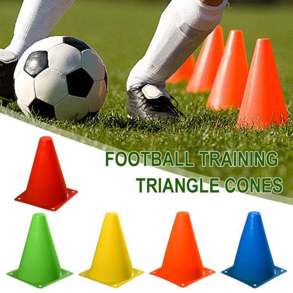 Soccer Marker Disc Säkerhet Sport Motion Fotboll Träning Fitn yellow onesize