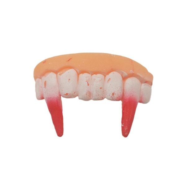 Falska tänder för hund Roliga tandproteser Husdjursdekoration Tillbehör Hallo Big incisors one size