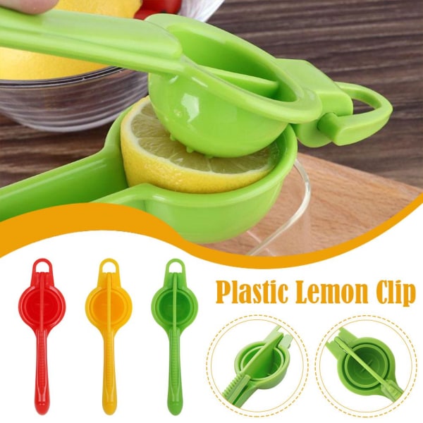 Manuell Juicer Citrus Citron Squeezer Frukt Lime Press Hand Juicer green one-size