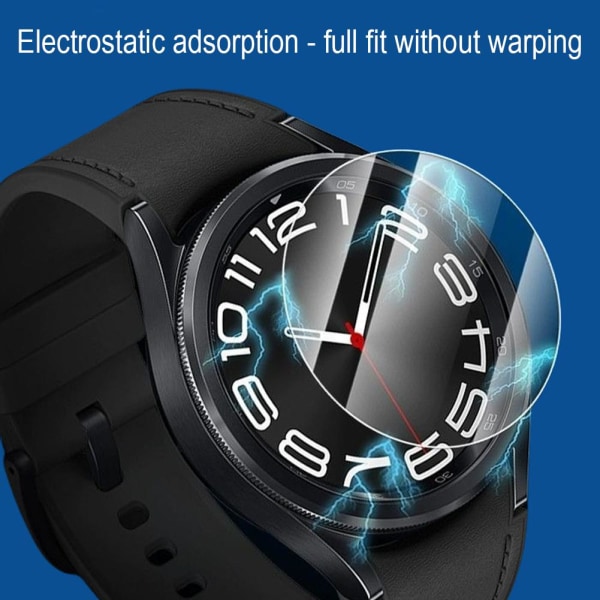 För Samsung Galaxy Watch 6 40 mm 44 mm 43 mm 47 mm härdat glas Sc 40mm 5pcs