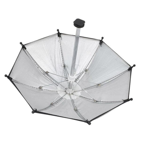 QINXI kameratelefon parasoll, universal justerbar telefon camera umbrella One-size