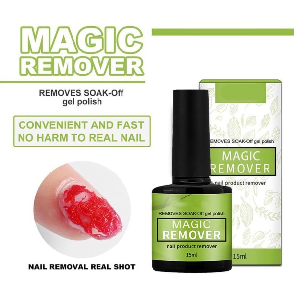 Burst Nail Gel Magic Remover Soak Off Gel Coat Cleaner Primer De