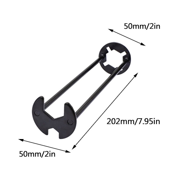 Multifunktionell Sink'Wrench VVS-verktyg för badrum och kök A 1pcs