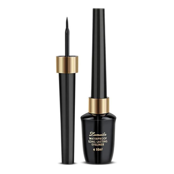 Hai Lan Waterproof Liquid Eyeliner Quick Dry Eye Liner Pen Penci blackA 10ml