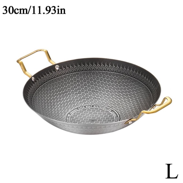 Rostfritt stål Stock Pot Spis Metall Pannor Matlagning Special Campi black 30cm