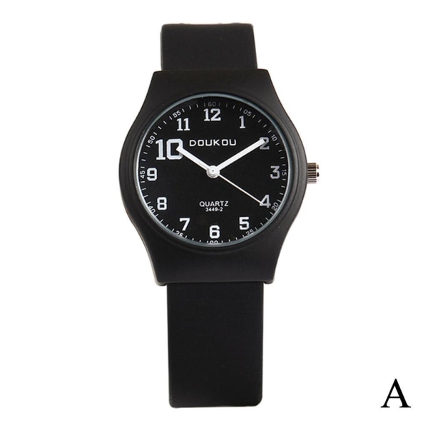 Mångsidig koreansk fructose watch med enkel design 5R3W Black One size