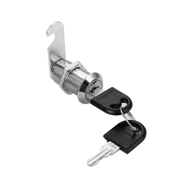 16-40 mm Cam Lock Dörrtrumma med 2-nyckellådor Postlåda L sliverA 18*16