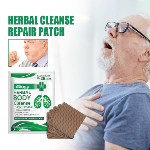 20x Herbal Lung Cleanse Repair Patch greenA 20pcs