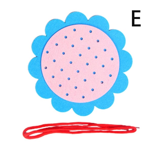 Solros Träningsleksaker Manuell Gör-det-självväva tygleksaker Baby tidigt E one-size