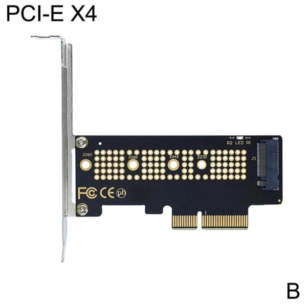 M.2 SATA Adapter PCIE SSD Adapter NVME För SATA PCI-E F2 SSD till blackB PCI-E X4 